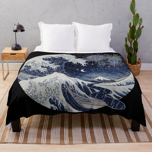 Item preview, The Great Wave Night Celebration designed and sold by maryedenoa.