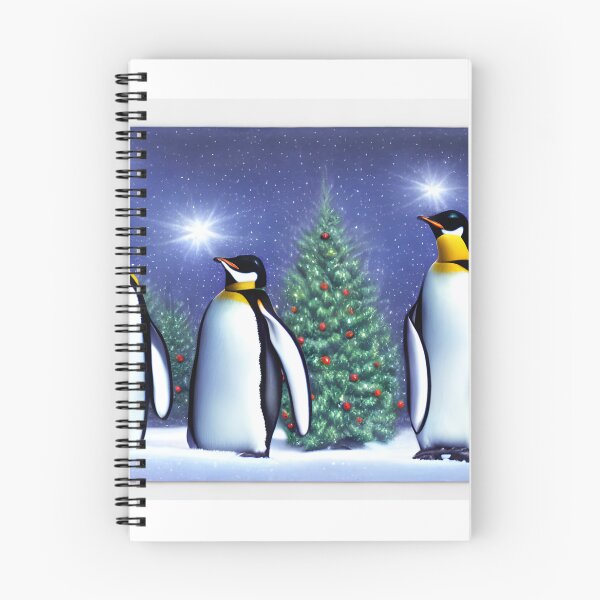 Item preview, Xmas penguins having a merry time  designed and sold by deville13.
