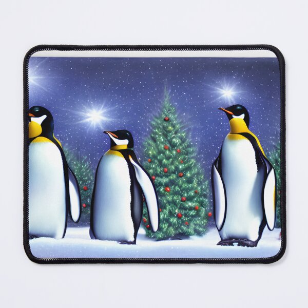 Item preview, Xmas penguins having a merry time  designed and sold by deville13.