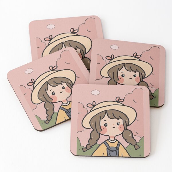 Item preview, kawai cute girl with hat designed and sold by pine-alliegator.