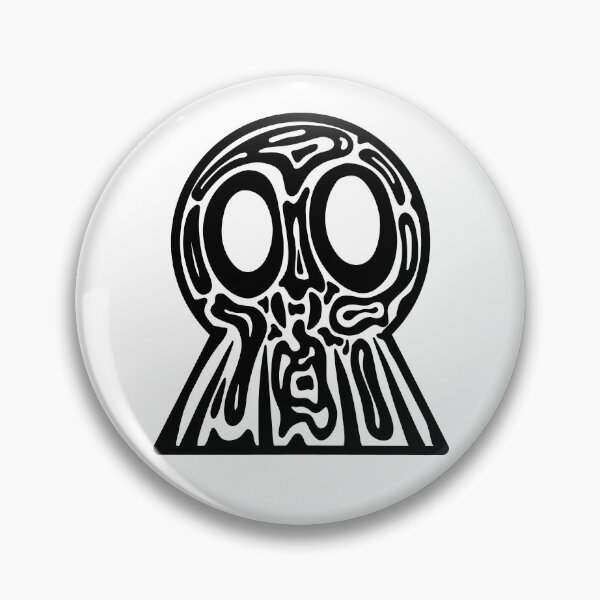 Item preview, Tribal Skull- Transparent BG - Trippy Skull designed and sold by mikeymadness.