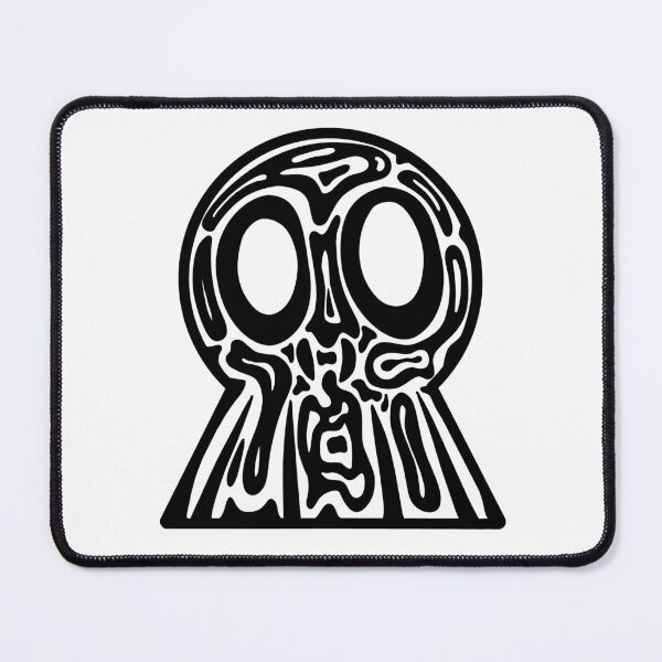 Item preview, Tribal Skull- Transparent BG - Trippy Skull designed and sold by mikeymadness.