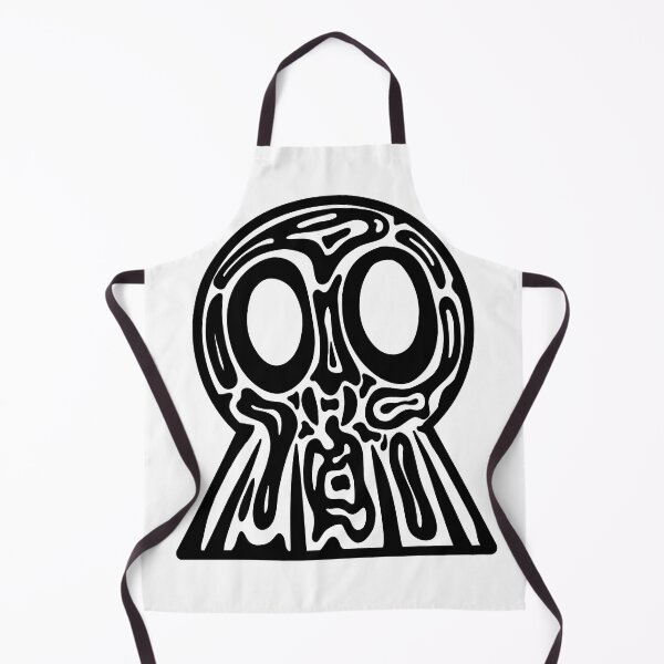 Item preview, Tribal Skull- Transparent BG - Trippy Skull designed and sold by mikeymadness.