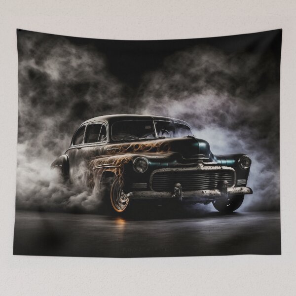 Item preview, Hot Rod Burnout #5, a perfect gift for all American Muscle Car fans designed and sold by RodZnRoll.
