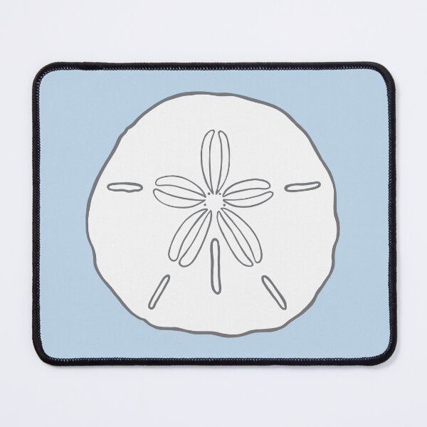 Item preview, Grey Sand Dollar Beach Illustration designed and sold by murialbezanson.