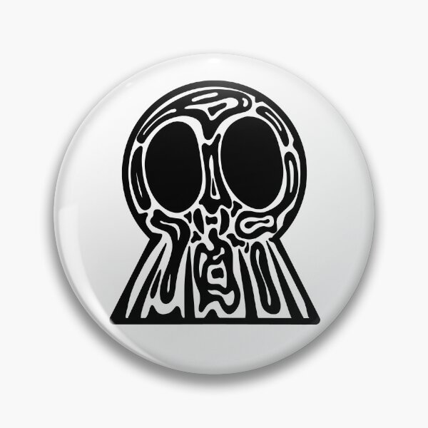 Item preview, Tribal Skull- Transparent BG - Trippy Skull designed and sold by mikeymadness.