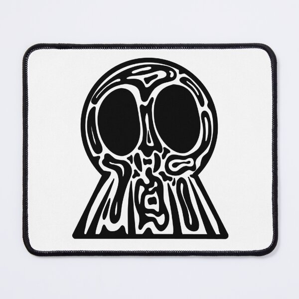 Item preview, Tribal Skull- Transparent BG - Trippy Skull designed and sold by mikeymadness.