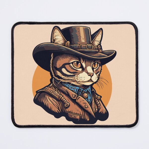 Item preview, The Cat Cowboy designed and sold by fantasy-cats.