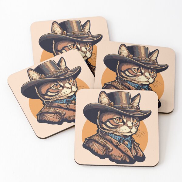 Item preview, The Cat Cowboy designed and sold by fantasy-cats.