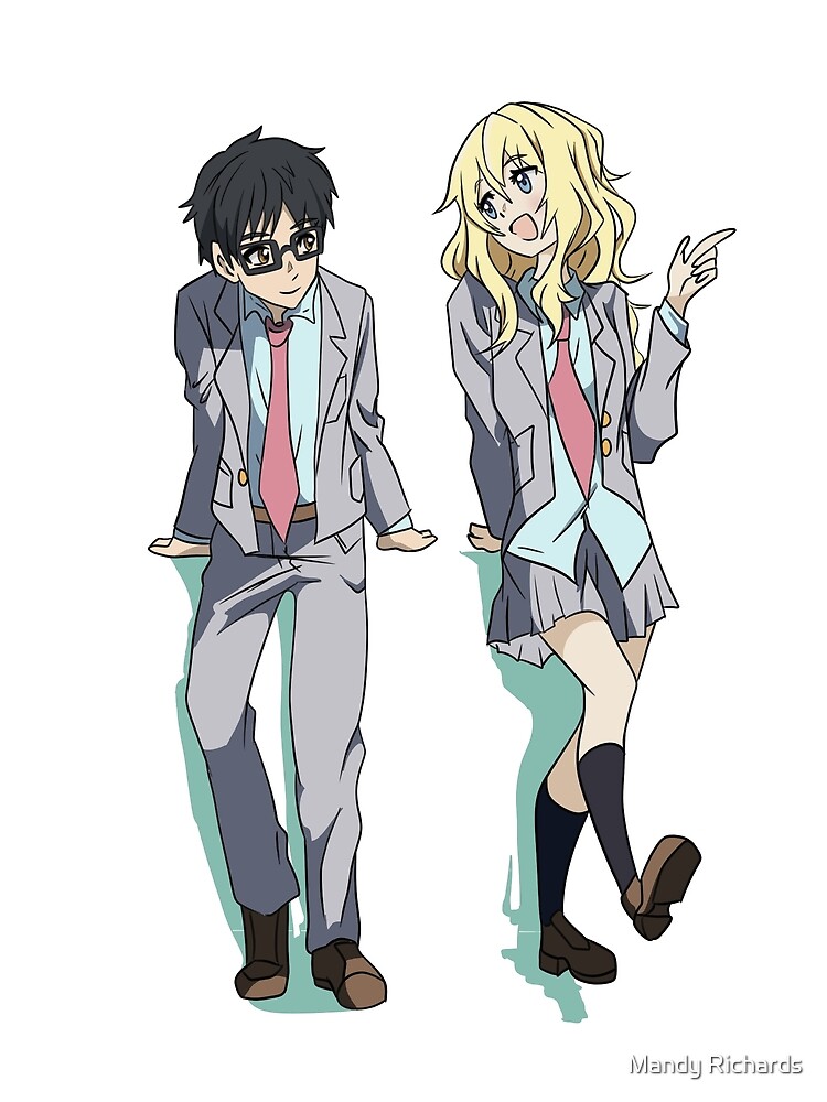 Kousei, shigatsu Wa Kimi No Uso, Your Lie in April, kaori, Lance