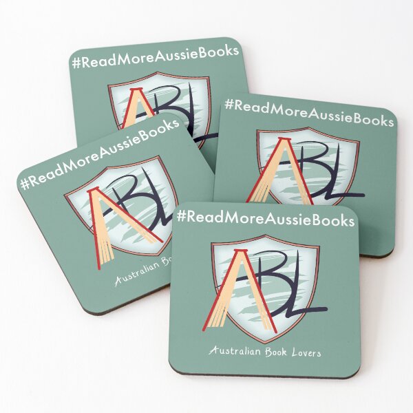 Item preview, Australian Book Lovers logo love, white text designed and sold by AusBookLovers.
