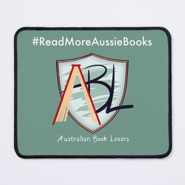 Item preview, Australian Book Lovers logo love, white text designed and sold by AusBookLovers.