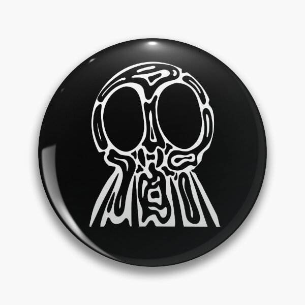 Item preview, Tribal Skull- White Fill - Trippy Skull designed and sold by mikeymadness.