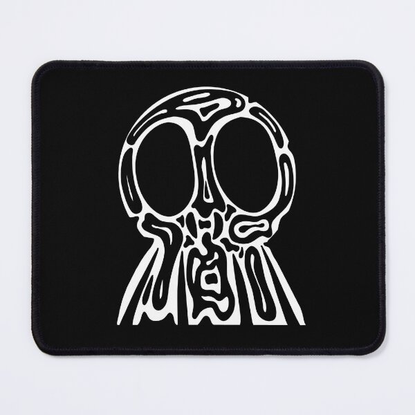 Item preview, Tribal Skull- White Fill - Trippy Skull designed and sold by mikeymadness.
