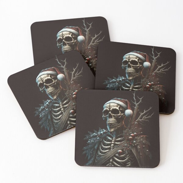 Item preview, Santa Claus Skeletun, Funny Chriatmas designed and sold by YZO-Design.