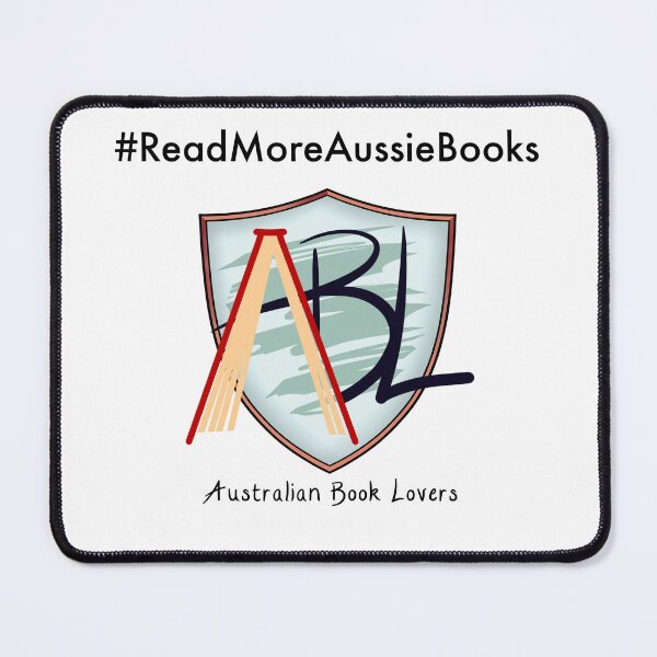 Item preview, Australian Book Lovers logo love, black text designed and sold by AusBookLovers.