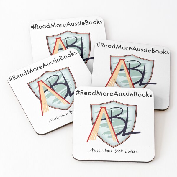 Item preview, Australian Book Lovers logo love, black text designed and sold by AusBookLovers.