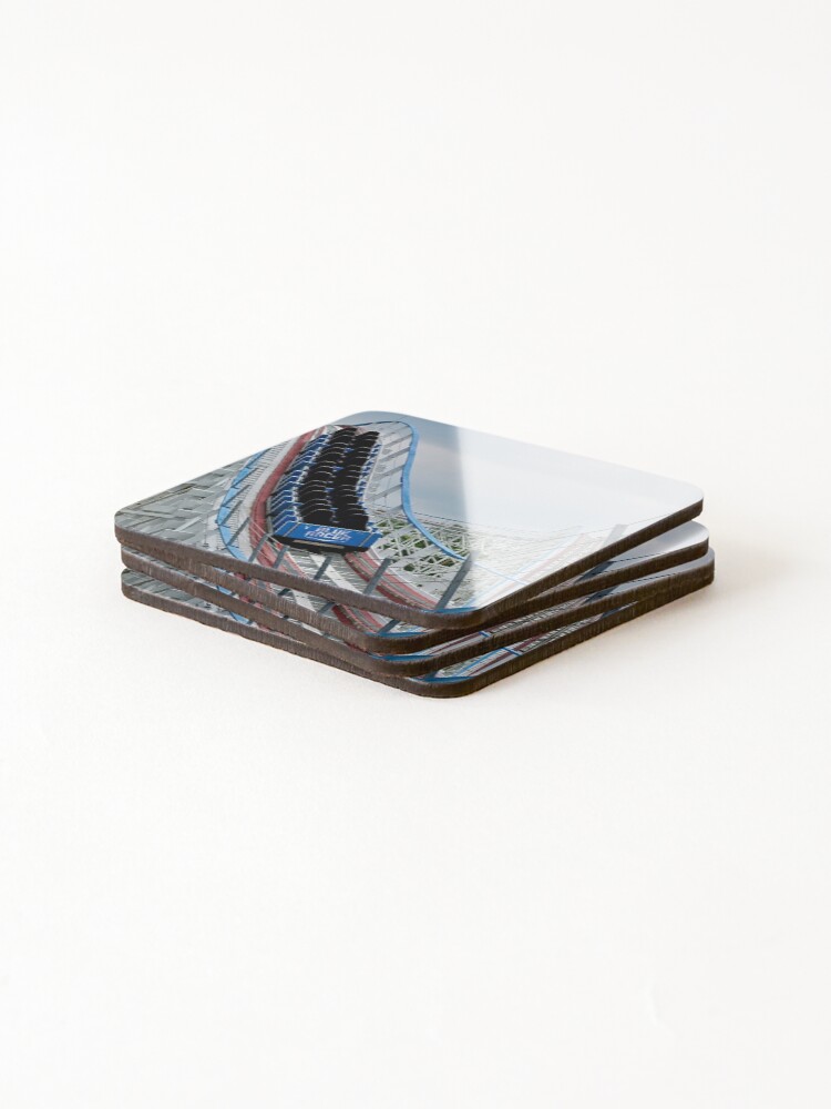 Thumbnail 4 of 5, Coasters (Set of 4), Blue Racer designed and sold by RCExpedition.