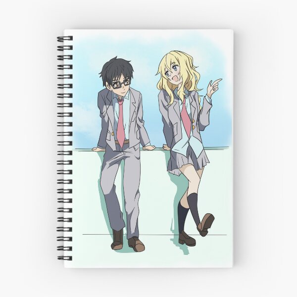 Item preview, Your Lie In April Kaori and Kosei with Background designed and sold by Mandy Richards.