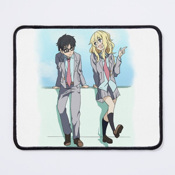 Item preview, Your Lie In April Kaori and Kosei with Background designed and sold by Mandy Richards.