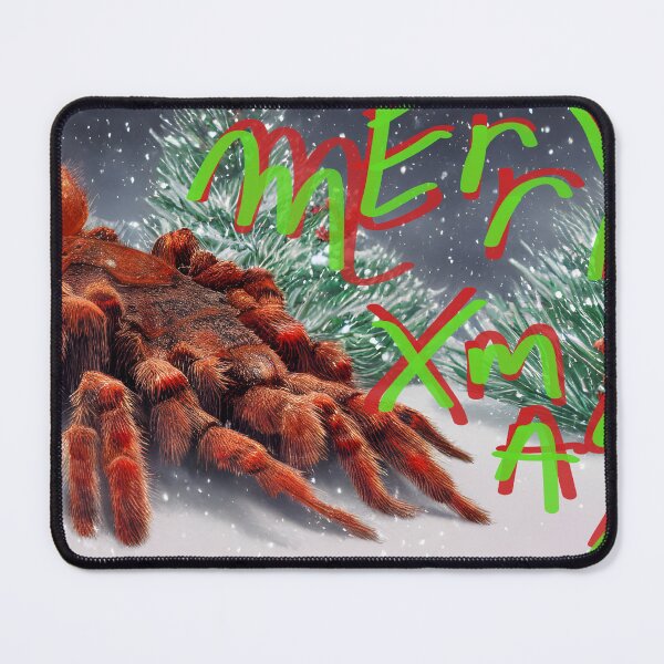 Item preview, .A hairy spider with his xmastree designed and sold by deville13.