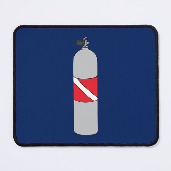 Item preview, SCUBA Diving Tank Divers Down Flag designed and sold by murialbezanson.