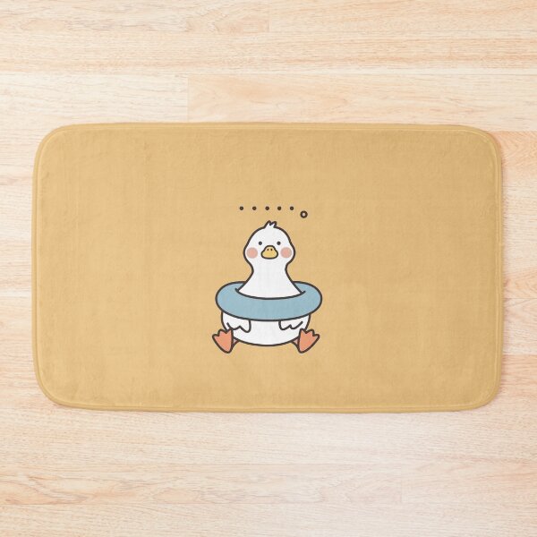 Item preview, cute duck swimming designed and sold by pine-alliegator.
