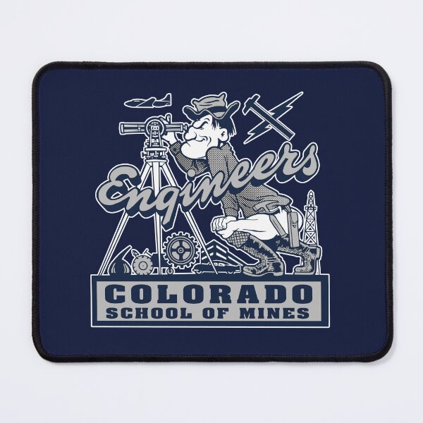 Item preview, Vintage Colorado School of Mines Engineering Electrical Mechanical Chemical T-Shirt designed and sold by Osprey Tees.