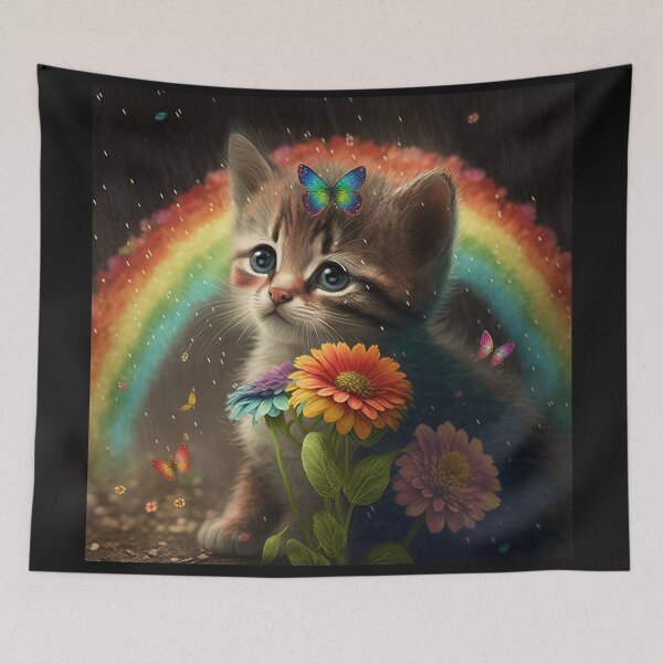Item preview,  The Kitten and its Power Lingered in Their Minds. designed and sold by Trilionx12.