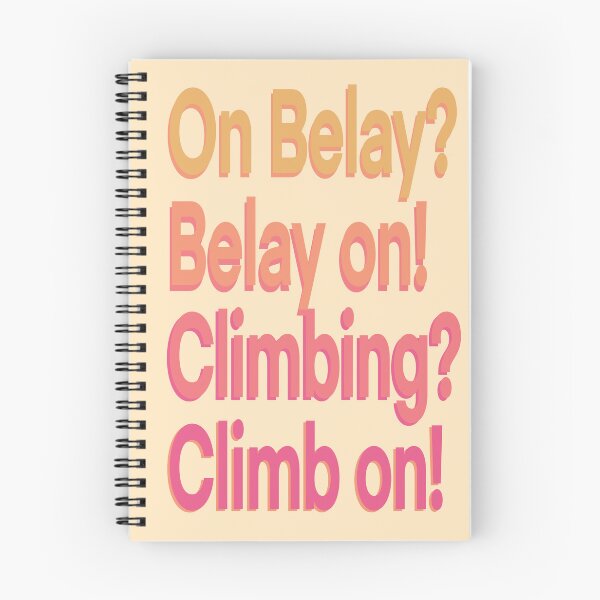 Item preview, Climber's Contract Rock Climbing Design designed and sold by HydrickizKat.