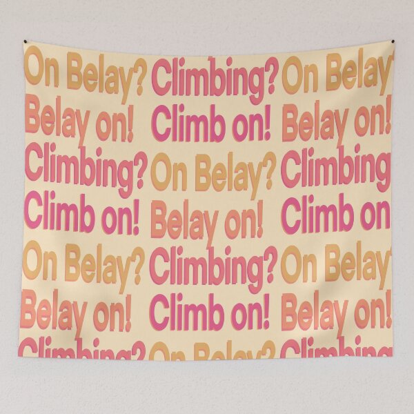 Item preview, Climber's Contract Rock Climbing Design designed and sold by HydrickizKat.