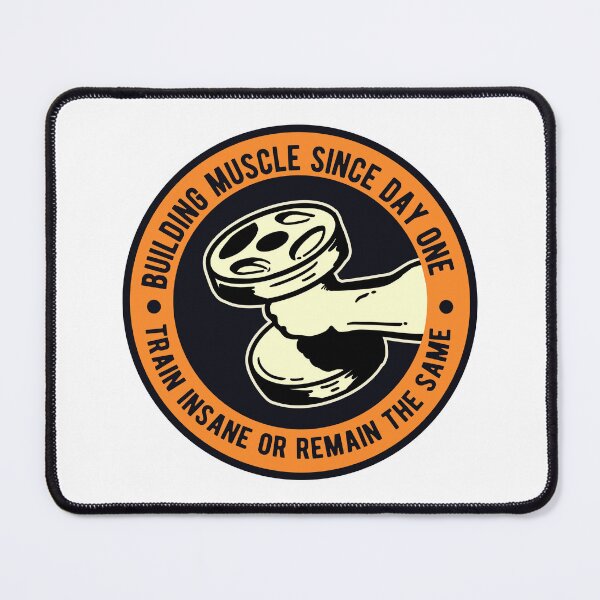 Item preview, Building Muscle Since Day One Motivational Fitness Graphics designed and sold by QuanJewelry.