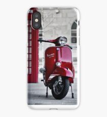 Red Vespa Scooter iPhone Case