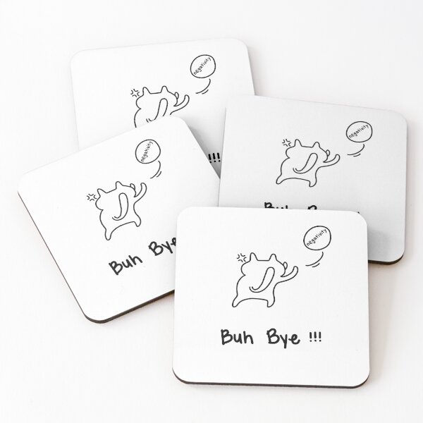Item preview, Bye negativity designed and sold by Cece Xu.