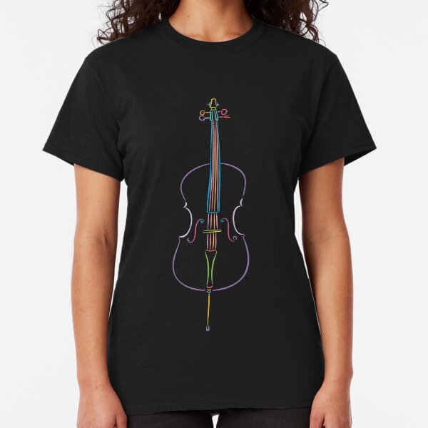 Rainbow Cello Classic T-Shirt