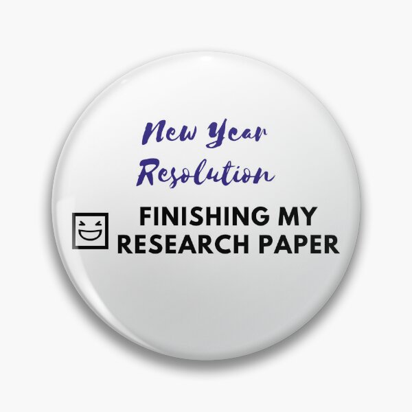 Item preview, New Year Resolution: Finishing my Research paper designed and sold by Krishna Art.