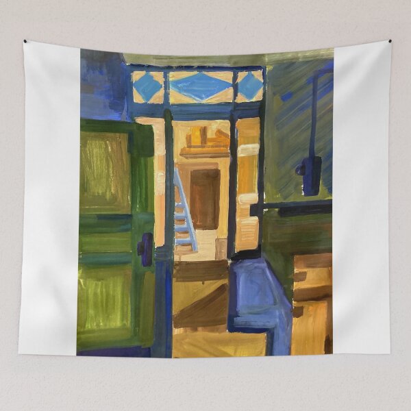 Item preview, Interior painting "the long hall" designed and sold by ThatTrantGuy.