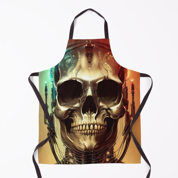 Item preview, Cyberpunk skull with antennas designed and sold by cr6zym1nd.