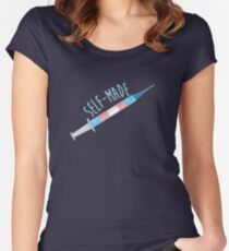 Self-Made Trans Pride Women's Fitted Scoop T-Shirt