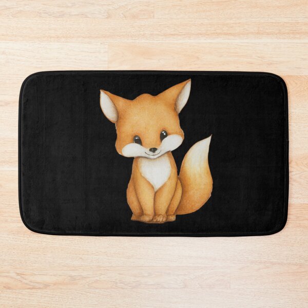Item preview, Good ol' Fox Critter ... Cute Baby Cartoon Fox Watercolor Drawing designed and sold by SeaStories88.