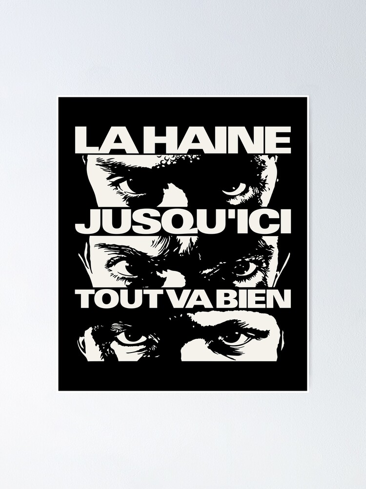 Poster de Film Culte Français La Haine
