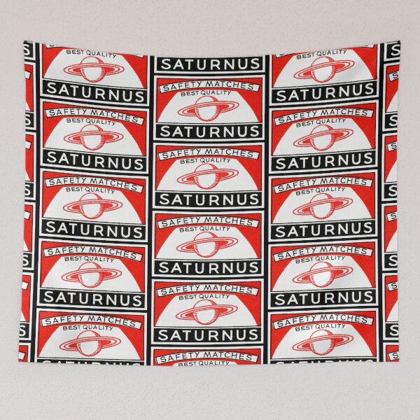 Item preview, Vintage Matchbox Art - Saturnus Safety Matches designed and sold by MtWoodsonSales.
