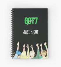 Got7 Just Right bearbeiten Spiralblock