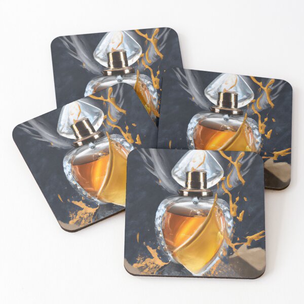 Item preview, Rare Artistic Design of Splashing Perfume Attar Bottle designed and sold by QuotezArtist.
