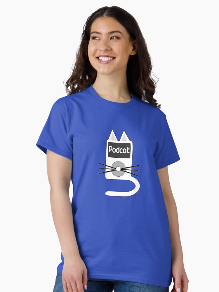 Thumbnail 1 of 7, Classic T-Shirt, Podcats designed and sold by brianftang.