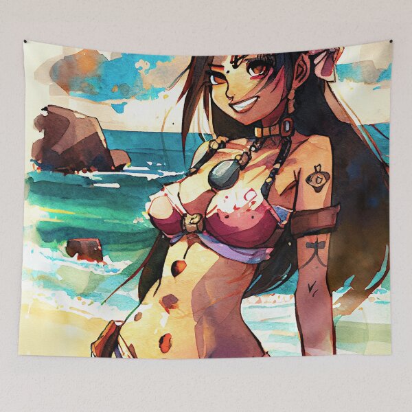 Aperçu de l'œuvre Anime Bikini Fille # 18 créée et vendue par Eynoxart.