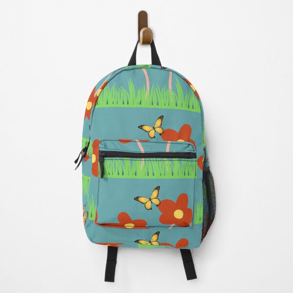 Item preview, Simple and unique flower, butterflies and grass background design designed and sold by Giree07.
