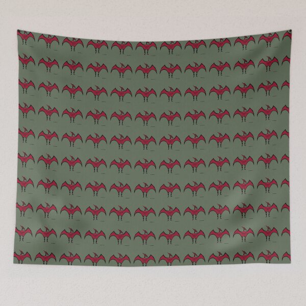 Item preview, Pterodactyls Reign in Cherry designed and sold by Sarah Curtiss.
