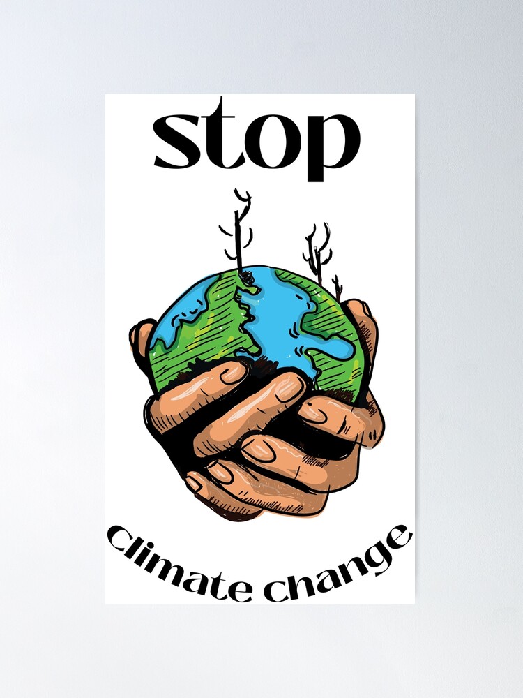 Stop global warming vector illustration 16889597 Vector Art at Vecteezy