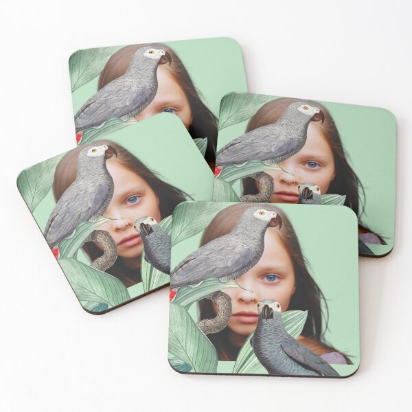 Item preview, Parrots designed and sold by Hillys Digital collage.